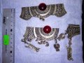 ЕЛЕМЕНТИ от ЕТНОГРАФСКИ СТИЛ НАКИТ ЛАКИРАН ПОСРЕБРЕН БРОНЗ и ЧЕРВЕН КАТАЛИН 34305, снимка 1