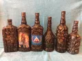 Бутилки декорирани, снимка 8