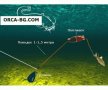 Подводна плувка с тракалка - поплавък за риболов на сом MISTRALL, снимка 2