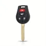 Кутийка за ключ с 4 бутона и острие за Nissan Note, Micra, Juke, Duke, Pathfinder, NV и др., снимка 2