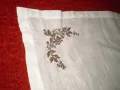Кърпа 19 век, бродирана със златна сърма и пайети, снимка 5