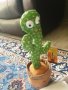 Нова Играчка Пеещ танцуващ кактус Говорещ Бебе Дете Подарък Коледа, снимка 8