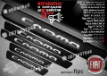 ПРАГОВЕ карбон FIAT FULLBACK фолио стикери fipful, снимка 4