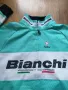 bianchi team celeste carbon windproof jacket - мъжко вело яке Л, снимка 1