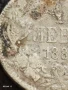 Сребърна монета 1 лев 1882г. Княжество България продупчена за НАКИТ, НОСИЯ, КОЛЕКЦИЯ 33381, снимка 4