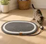 Постелка Scratcher за котки, сива, с топче за игра, 64.5x45.5 cm, снимка 2