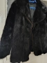 Късо кожено палто/яке естествен косъм с цип М/S УНИСЕКС, снимка 6