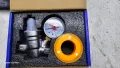 Vancoco Воден редуктор 1/2" DN15 с манометър и ситов филтър

, снимка 2