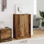vidaXL Шкаф за обувки, старо дърво, 60x35x92 см, инженерно дърво, снимка 2