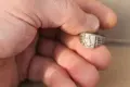 Стар сребърен пръстен Османска империя, снимка 5