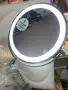 Двустранно увеличително огледало х20 , LED / Подвижно увеличително огледало за баня, снимка 1
