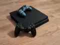 Sony PlayStation 4 Slim 1TB + 2 Джойстика + 2 Игри (God of War) /(infamous second son), снимка 1