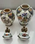 Две вази / урни Royal Delft Polychrome, снимка 9