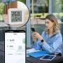 Смарт Bluetooth термометър и влагомер Tuya – сензор за температура, снимка 2