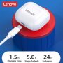 Lenovo LP40 TWS Безжични Bluetooth 5.0 Слушалки Бас, Сензорно управление, Стерео, шумопонижаване, снимка 3