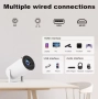 Преносим мини проектор,Android 11,HDMI връзка,USB,AV, Audio jack3.5mm,ротация на 180 градуса, снимка 9