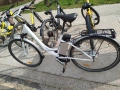 28 цола алуминиев електрически велосипед колело с ключ и зарядно , снимка 1