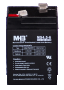 Акумулаторна оловна батерия MHB 6V 4,5AH 70х47х100mm, снимка 1 - Друга електроника - 36214500