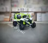 ТОП ЦЕНА!НОВО!Акумулаторен джип/UTV Gobi Go GREEN с 12 V батерия,USB,Функция люлеене, снимка 3