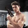 Масажор за тяло, 4 накрайника, 6 степени на интензивност, черен, снимка 4