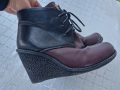 Дамски боти на платформи 38 + подарък чанта и диадема , снимка 8