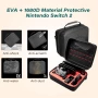 Калъф Reddening за Nintendo Switch 2, удароустойчив калъф от твърда EVA материя, снимка 4
