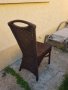 Ратанови столове естествен ратан 4 броя, снимка 2