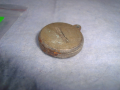 3 ВИСУЛКИ - УКРАШЕНИЯ ДИРХАМ ОАЕ ПЛОЧКА с ИНИЦИАЛИ ДК СТАРИ МЕДАЛЬОНИ 26156, снимка 5