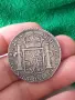 Стара сребърна монета от 1818 година крал Фернандо 7 Испания 28495, снимка 8