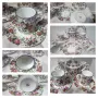 James Sadler Olde Chintz Чайник, чаши и чинийки, снимка 3