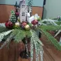 Коледна къщичка във висока чаша, снимка 4