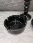 комплект свещник и пепелници, снимка 3