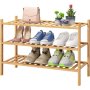 4065 Дървен стилаж за обувки