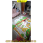 Сгъваемо детско килимче за игра, топлоизолиращо 180x200x1cm - Трафик + Джунгла- КОД 4141, снимка 5