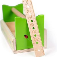 Нов комплект дървени играчки градински инструменти деца подарък, снимка 5 - Образователни игри - 40704018