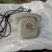 Телефон с шайба 1971 г, снимка 1 - Антикварни и старинни предмети - 34496423