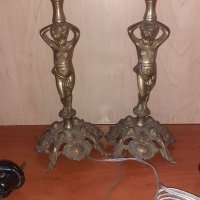 Красиви нощни лампи от бронз, снимка 2 - Други ценни предмети - 41400001