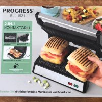 Грил преса, скара Progress 2-in-1 grill, снимка 4 - Друга електроника - 41394718