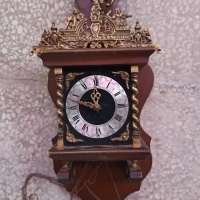Limited Editions, рядък холандски Стар винтидж античен стенен часовник, снимка 18 - Антикварни и старинни предмети - 36077823