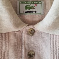 Оригинална блуза с яка Lacoste (M-L), снимка 3 - Блузи - 42145885
