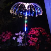 Соларна лампа медуза,7 цвята, снимка 11 - Соларни лампи - 41855750