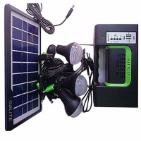 Соларна система Automat, GDlite 10, 3 крушки, Радио, MP3 плейър, снимка 5 - Къмпинг осветление - 36263221