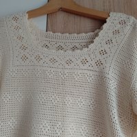 Дамска плетена блуза, снимка 2 - Блузи с дълъг ръкав и пуловери - 44162284