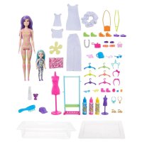 Кукла Barbie - Комплект модно студио с трансформация - Пъстри цветове/шарки, снимка 2 - Кукли - 41643064