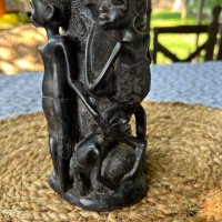 Дървопластика “Майката на черна Африка”, снимка 6 - Антикварни и старинни предмети - 41474934