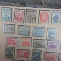 Пощенски марки   България  1940-41 г   в пликче с картон ЦЕЛИ СЕРИИ, снимка 2 - Филателия - 42624744