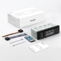  Avylet C304 RDS FM AM радио за кола с Bluetooth 2 USB AUX-IN SD НОВО, снимка 1 - Аксесоари и консумативи - 44429938