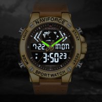 Мъжки часовник NaviForce многофункционален NF9164 GBLBN. , снимка 6 - Мъжки - 34798787