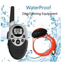 Електронен нашийник за куче , водоустойчив потопяем ,каишка с ток за дресиране, нов модел, команди, снимка 13 - За кучета - 33608670