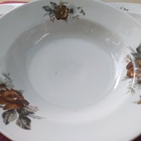 Български порцелан чинии първо, снимка 4 - Чинии - 33883210